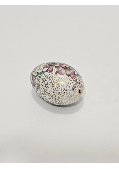 Cloisonne Mineli Dekoratif Yumurta 6,5cm Çok Renkli