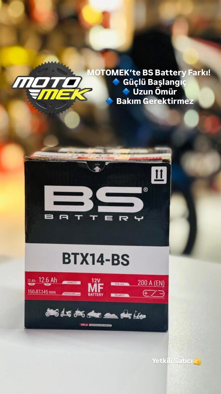 Pıaggıo X9 500 Evolution Bs Battery Btx14-bs Motosiklet Aküsü Ytx14