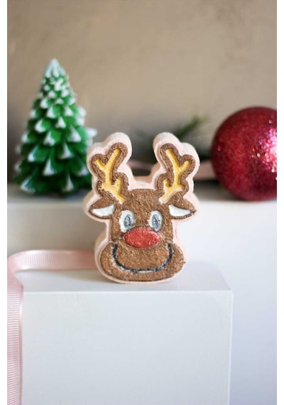 Star Bomb Christmas Bath Bomb Yılbaşı Koleksiyonu Geyik Banyo Topu Nem Bombası