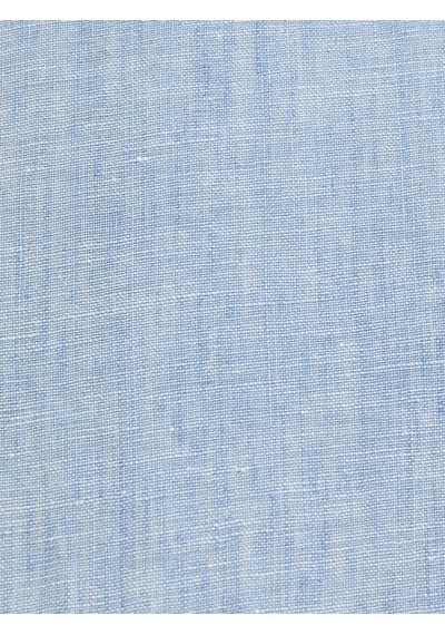 Cacharel Açık Mavi Slim Fit Beli Lastikli %100 Keten Pantolon Denim