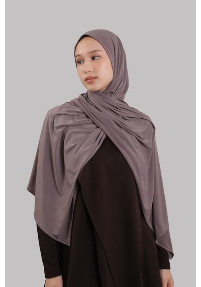 Giverny Koyu Vizon Düz Klasik Şal Dikişli Premium Jersey Sade 202129 38