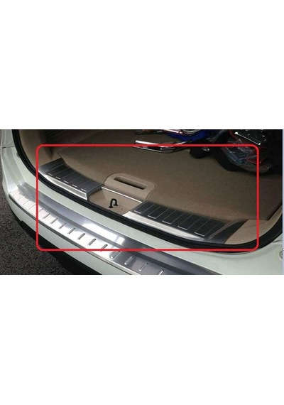 Nissan X-trail 2018 2021 Arka Tampon Eşiği Krom