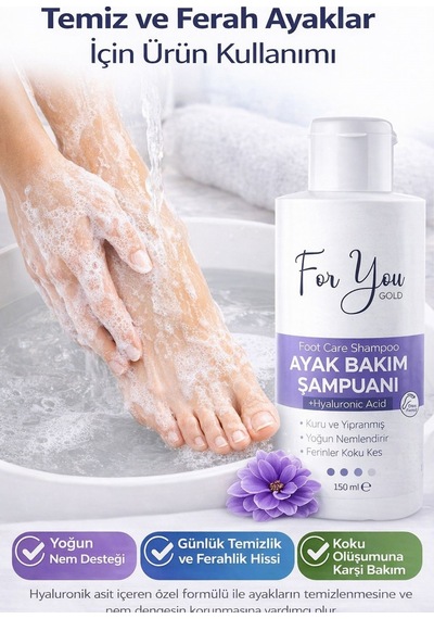 Ayak, El,tırnak Bakımı, Ayak Bakım Şampuanı 150 Ml