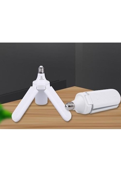 Forest Pervane Katlanabilir Led Ampul - 45W - E27 -3600 Lümen- Be