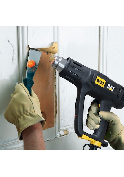 Cat Dx87 2000watt Dijital Göstergeli Profesyonel Sıcak Hava Tabancası + 5 Adet Aksesuar