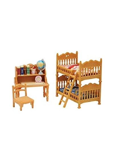 Sylvanian Families Çocuk Yatak Oda Seti Abanoz - Beyaz Sylvanian Families Çocuk Yatak Oda Seti Abanoz - Beyaz