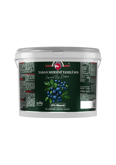 Yaban Mersini Taneli Sos 6 Kg