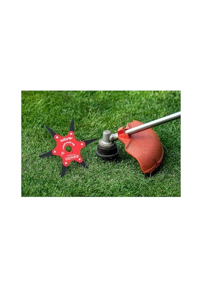 Ergonomik Çim Biçme Aparatı, 6 Bıçaklı Metal Parça