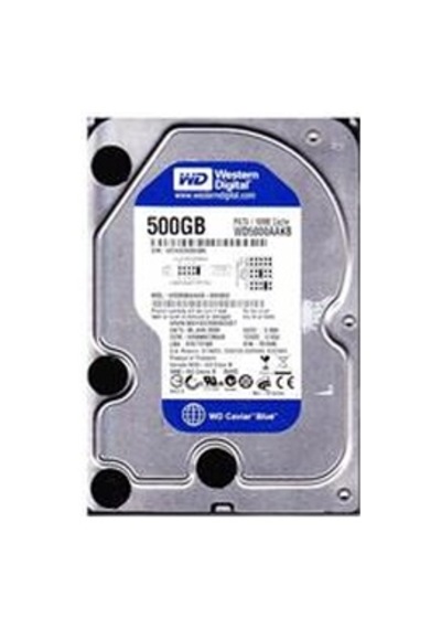 Wd 500gb 3.5" Ide 500gb 7200rpm 16mb Wd5000aakb Eski Tip Ide Harddisk Diğer