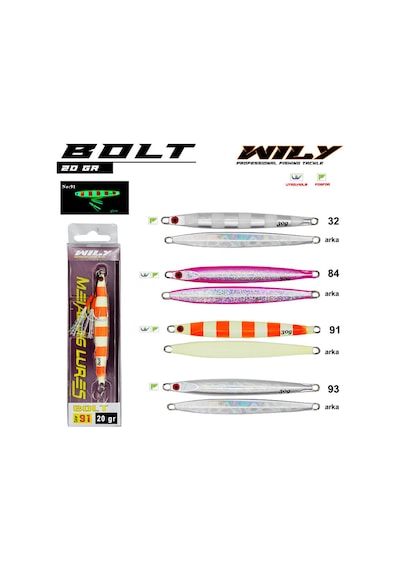 Wily Bolt Jig 20 Gr