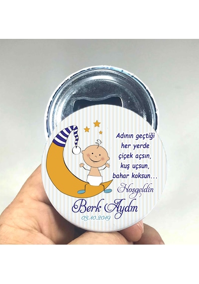 Baskiistiyorumm Hoşgeldin Bebek Açacak Magnet Açacaklı Magnetli Magnet