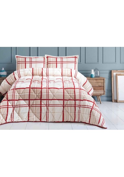 Merinos Comforter Yorgan Seti 220x240 Juni Bej