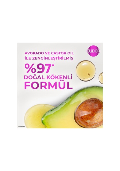 Saç Bakım Kremi Avokado Ve Castor Oil Nemlendirici Etki 350 Ml X3