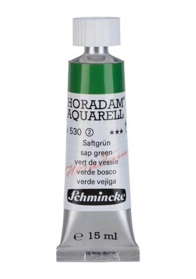 Schmincke : Horadam Aquarell Artist Sulu Boya : 15 Ml Tüp : Seri 2 530 Sap Green