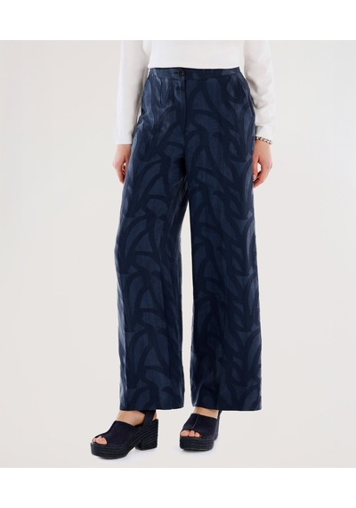 Yargıcı Nervür Detaylı Pantolon 25ykpn3033x 004 Lacivert