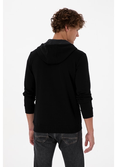 U.s. Polo Assn. Erkek Siyah Hırka Örme 50313719-vr046 Siyah