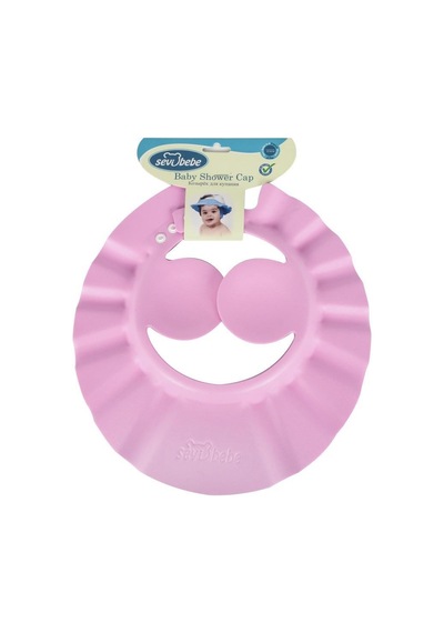 Sevi Bebe Bebek Banyo Şapkası Art-111 Pembe