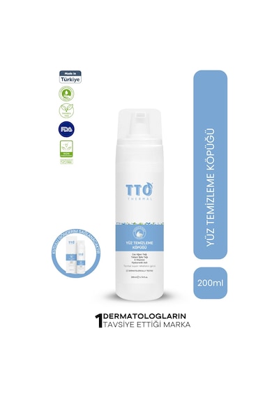 Tto Çay Ağacı Özlü Yüz Temizleme Köpüğü 200 ML