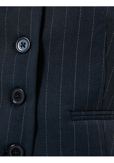 Koton Blazer Yelek Fleto Cep Detaylı V Yaka Slim Fit Lacivert Çizgili 4sak20105uw Lacivert Koton Blazer Yelek Fleto Cep Detaylı V Yaka Slim Fit Lacivert Çizgili 4sak20105uw Lacivert