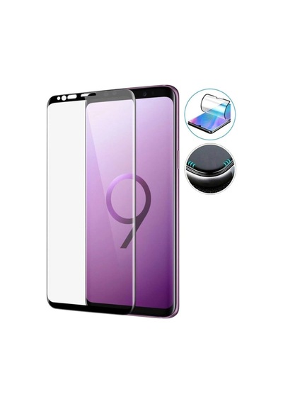 Samsung Galaxy S9 Screen Protector 9d Kavisli Şeffaf Polymer Nano Ekran Koruyucu