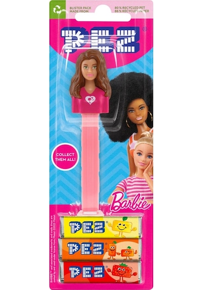Pez Oyuncaklı Şeker Barbie Brunette