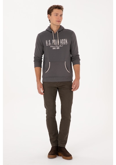 U.s. Polo Assn. Erkek Gri Sweatshirt 50315527-vr024 Grı