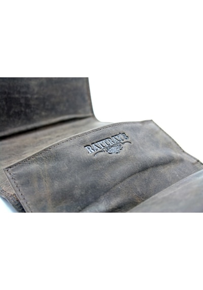 Rattray's Peat Tobacco Pouch 1 Kahve Deri Pipo Tütün Kesesi 131570