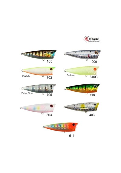 Usami Mad Pop 70f 9.9 G Maket Balık 403