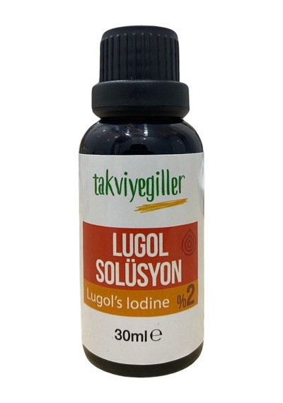 Takviyegiller %2 Lugol Solüsyon 30 ML Takviyegiller %2 Lugol Solüsyon 30 ML