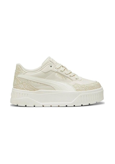 Puma Karmen Iı Idol Animal Fever Beyaz Kadın Krem Sneaker 39879501 Beyaz - Krem