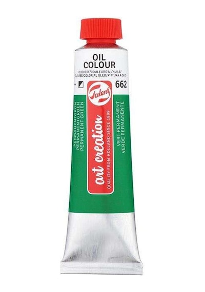 Talens Art Creation Yağlı Boya 40 Ml Permanent Green 662 10 Renk