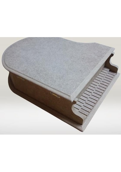 Hobi Adn 90274 Dekoratif Piyano Kutu Ayaklı Ahşap Mdf Ham Cnc Kesim Model El Yapı Diğer
