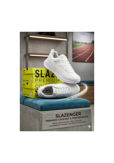 Slazenger Erkek Yazlık Terletmez Kaydırmaz Koku Yapmaz Ortopedik Tarz Yürüyüş Ayakkabısı Ultra Hafif Beyaz Slazenger Erkek Yazlık Terletmez Kaydırmaz Koku Yapmaz Ortopedik Tarz Yürüyüş Ayakkabısı Ultra Hafif Beyaz
