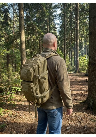Syncticaret 50l Taktik Sırt Çantası - 1000d Cordura Kumaş, Molle Sistemli, Su Geçirmez Profesyonel Kamp, Dağcılık Ve Outdoor Çantası Yeşil Tanto Bushcraft Diğer
