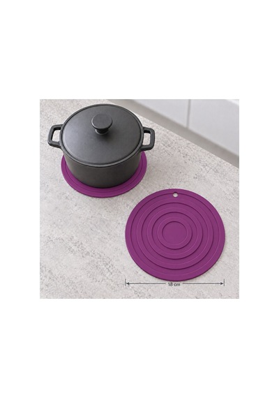 Orbıt Yuvarlak Halka %100 Silikon Nihale 18 Cm Mor Çok Renkli