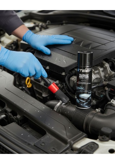 Steep Susuz Motor Temizleyici & Parlatıcı Sprey 500 Ml Detay Temizlik Fırçası