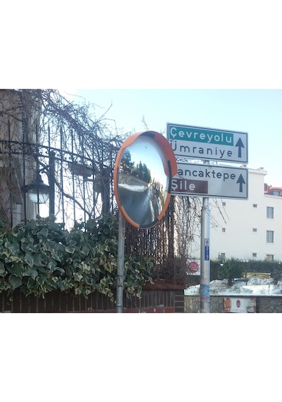 Otopark Güvenlik Aynası Akrilik 60 Cm Çap
