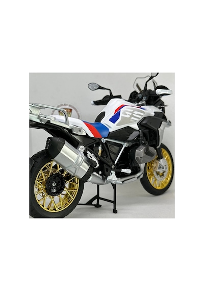 Bmw R 1250 Gs Maket - 1:9 Işıklı Diecast Adventure