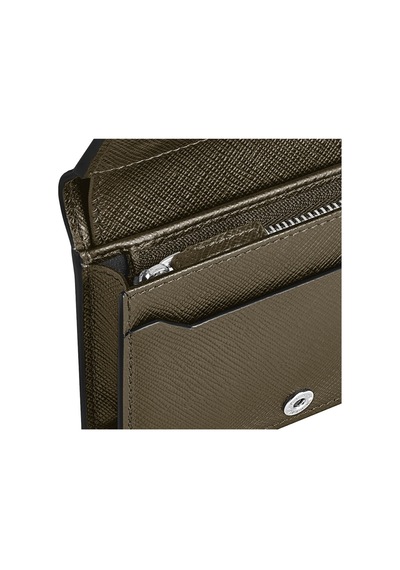 Mont Blanc Montblanc Sartorial Nano Continental Deri Cüzdan 221468 Yeşil