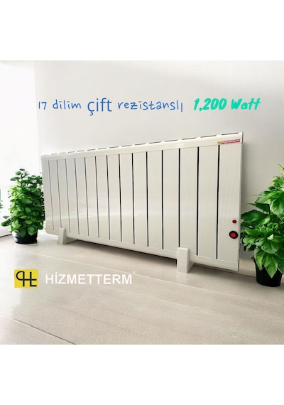 Elektrikli Radyatör Çift Rezistanslı Az Enerji Tüketimi