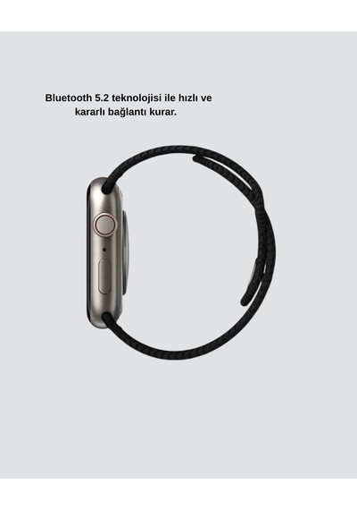 Kablosuz Şarjlı Akıllı Saat Bluetooth Arama Bildirim Destekli Uzun Pil Ömürlü - Lisinya