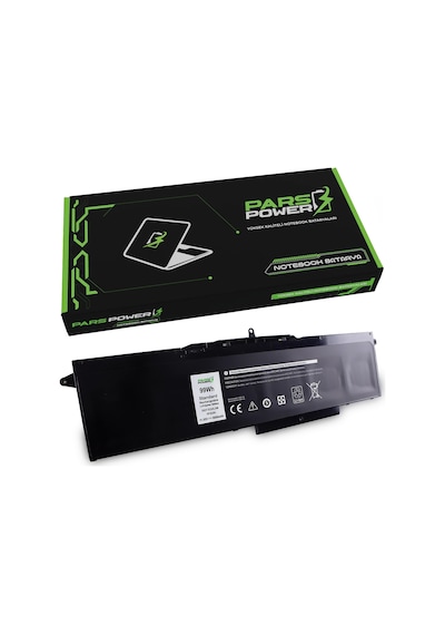 Dell P80f, P80f001 Batarya - Pil Pars Power 34115914