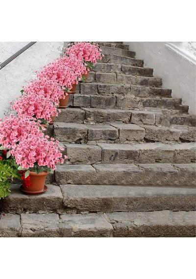 Yapay Çiçek Bahardalı Japon Kiraz Çiçeği 9 Dallı 35Cm Pembe 3 Dem