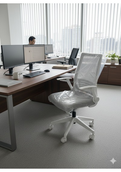 Ergonomik Fileli Ofis Çalışma Koltuğu - Beyaz Fileli Çalışma Koltuğu, Beyaz Ofis Koltuğu Beyaz