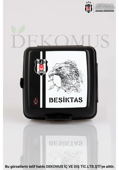 "dekomus Cep Defteri Hediyeli" Yeni Sezon Lisanslı Beşiktaş Beslenme Kabı Ve 500 Ml Trıtan Matara Yemek Seti Altın