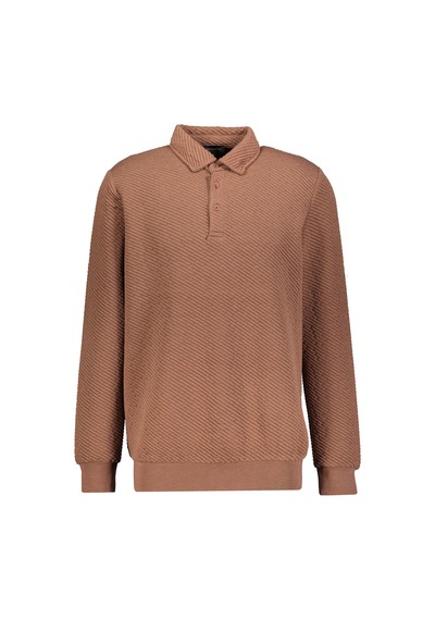 Erkek Kapitone Sweatshirt 252209009.kappyr Gül Kurusu