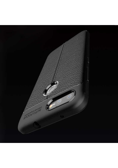 Asus Zenfone Max Plus M1 Zb570tl Kılıf Zore Niss Silikon Kapak Siyah