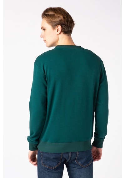 Vigoss Erkek Sweatshırt 62141-30034 - Zümrüt Yeşili