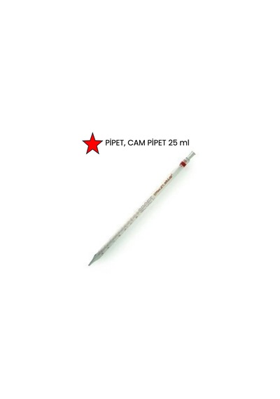 Pipet, 25ml Dereceli Pipet, 25 Ml Pipet Cam Dereceli Pipet