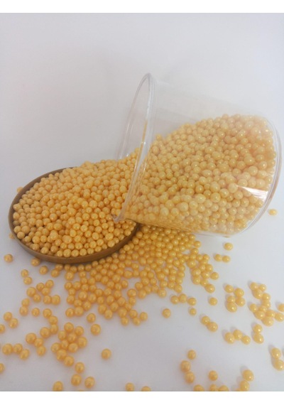 Pastaland Pasta Süsü Boncuk Altın Yaldız 1 Kg